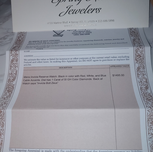 Diamond limited edition watch - Picture 3 of 3